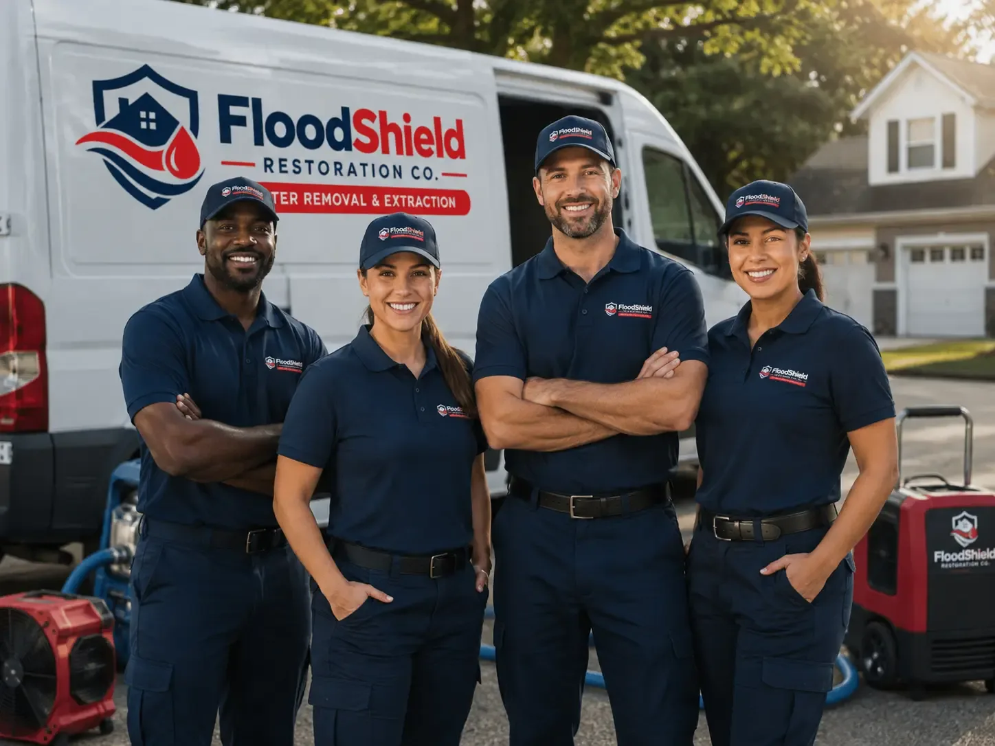Flood Damage Restoration company in East Springfield, OH